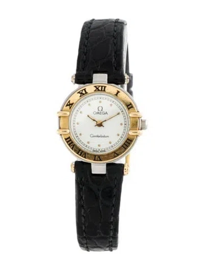 Pre-owned Omega Constellation Watch In Multi