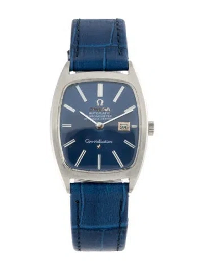 Pre-owned Omega Constellation Watch In Multi