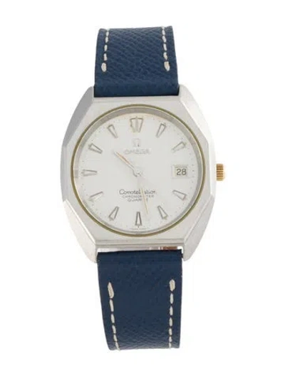 Pre-owned Omega Constellation Watch In Multicolor