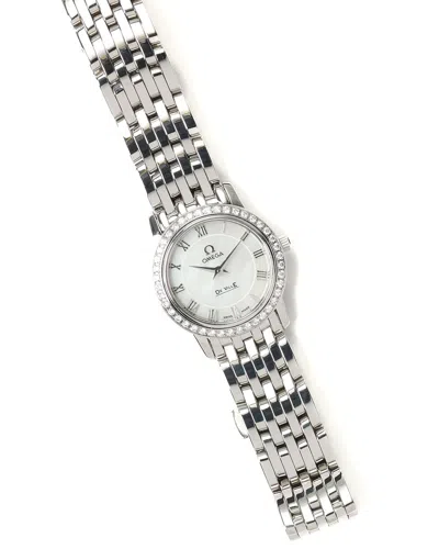 Pre-owned Omega De Ville 22mm 2007 Diamond Watch In Other