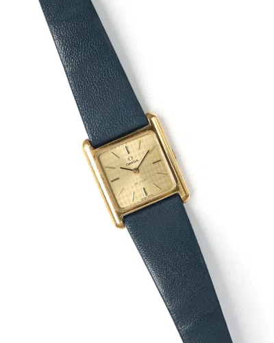 Omega De Ville 23x27mm 1980 Watch In Blue