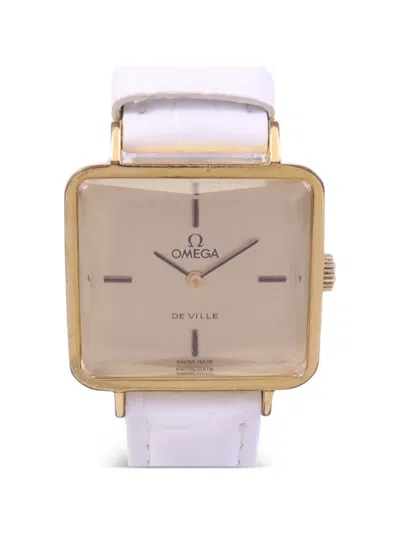 Pre-owned Omega De Ville 26mm Watch In Gold