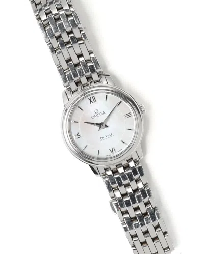 Pre-owned Omega De Ville 27mm 2014 Quartz Watch In Other