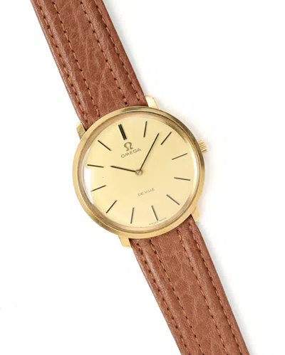 Omega De Ville 33mm Ca 1970 Watch In Gold