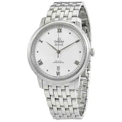Pre-owned Omega De Ville 39 Automatic Chronometer Silver Dial Men's Watch