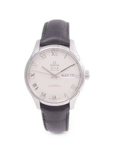 Pre-owned Omega De Ville 41mm Watch In White