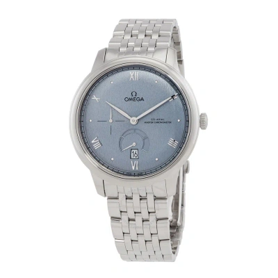 Omega De Ville Automatic Blue Dial Men's Watch 434.10.41.21.03.001 In White
