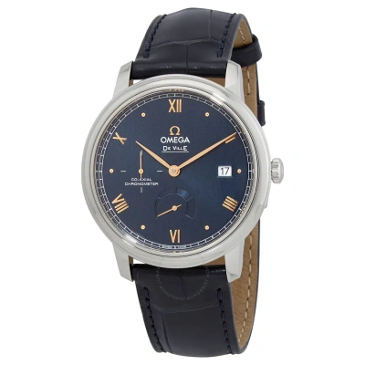 Omega De Ville Automatic Chronometer Blue Dial Men's Watch 424.13.40.21.03.003