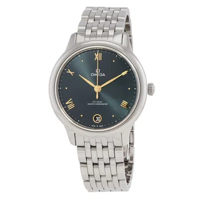 Omega De Ville Automatic Chronometer Green Dial Ladies Watch 434.10.34.20.10.001 In Metallic