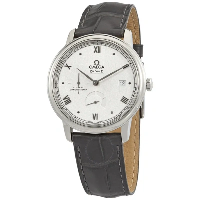 Omega De Ville Automatic Chronometer Silver Dial Men's Watch 424.13.40.21.02.005 In Gray
