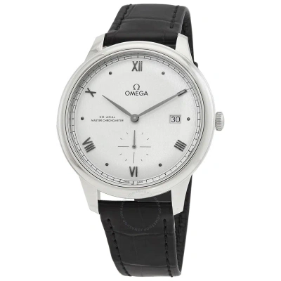 Omega De Ville Automatic Chronometer Silver Dial Men's Watch 434.13.41.20.02.001 In White