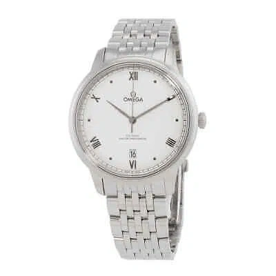 Pre-owned Omega De Ville Automatic Chronometer Silver Dial Men's Watch 434.10.40.20.02.001