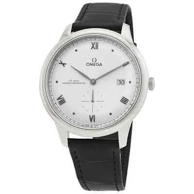 Pre-owned Omega De Ville Automatic Chronometer Silver Dial Men's Watch 434.13.41.20.02.001