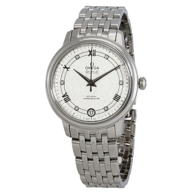 Omega De Ville Automatic Diamond Silver Dial Ladies Watch 424.10.33.20.52.002 In Metallic