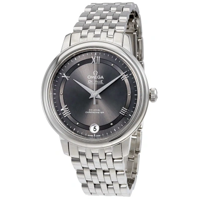 Omega De Ville Automatic Grey Dial Ladies Watch 424.10.33.20.06.001 In Gray