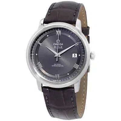 Pre-owned Omega De Ville Automatic Grey Dial Men's Watch 424.13.40.20.06.001