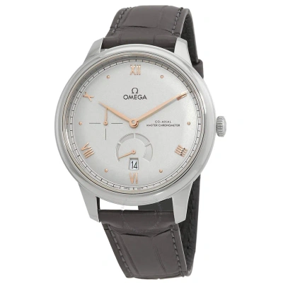 Omega De Ville Automatic Grey Dial Men's Watch 434.13.41.21.06.001 In Gold Tone / Grey / Rose / Rose Gold Tone