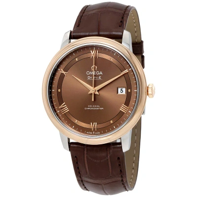 Omega De Ville Automatic Men's Watch 424.23.40.20.13.001 In Brown