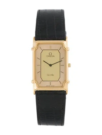 Pre-owned Omega De Ville Challenge Watch In Multi
