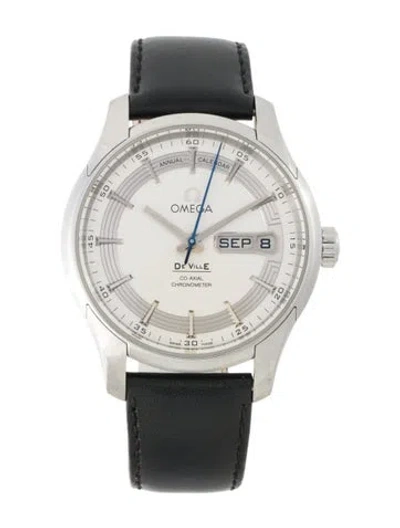 Pre-owned Omega De Ville Hour Vision In Multi