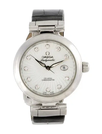 Pre-owned Omega De Ville Ladymatic Watch In Multi