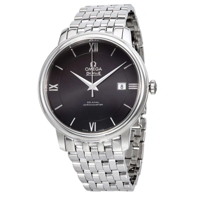 Omega De Ville Prestige Automatic Chronometer Black Dial Men's Watch 424.10.40.20.01.001