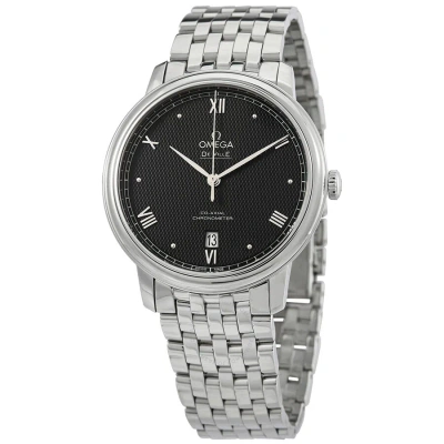 Omega De Ville Prestige Automatic Chronometer Black Dial Men's Watch 424.10.40.20.01.002