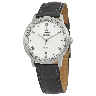 Omega De Ville Prestige Automatic Chronometer Silver Dial Men's Watch 424.13.40.20.02.007 In Brown