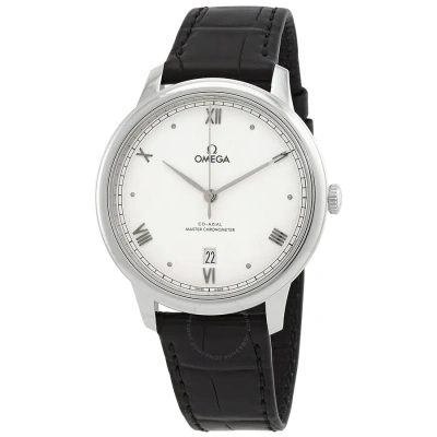 Omega De Ville Prestige Automatic Chronometer Silver Dial Men's Watch 434.13.40.20.02.001 In White