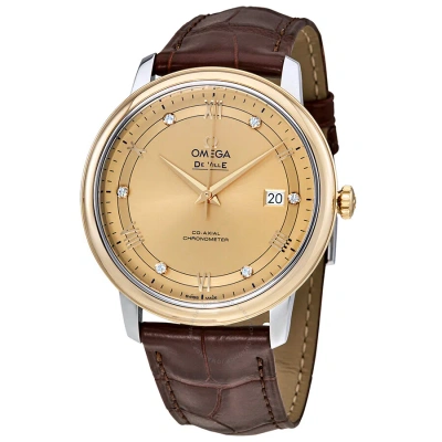 Omega De Ville Prestige Co-axial Automatic Men's Watch 424.23.40.20.58.001 In Gold