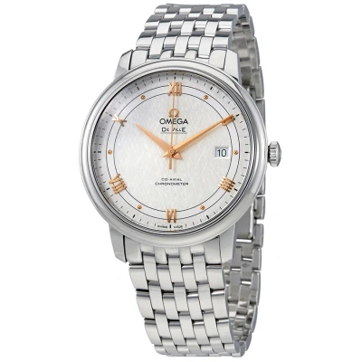 Omega De Ville Prestige Co-axial Silver Dial Men's Watch 424.10.40.20.02.004 In Metallic