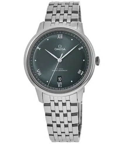 Pre-owned Omega De Ville Prestige Automatic Green Men's Watch 434.10.40.20.10.001