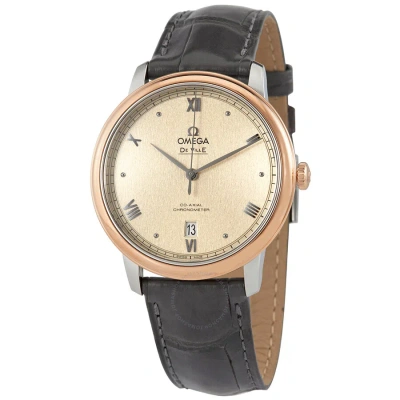 Omega De Ville Prestige Quartz Chronometer White Dial Men's Watch 42423402009001