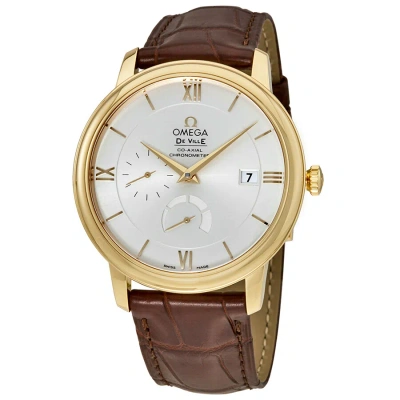 Omega De Ville Prestige Silver Dial Automatic Men's Watch 424.53.40.21.02.002 In Metallic
