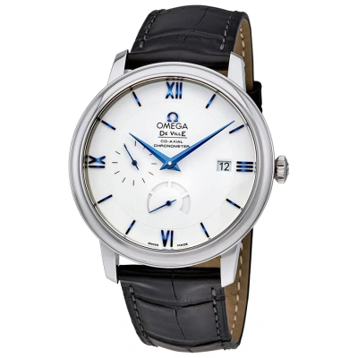 Omega De Ville Prestige Silver Dial Men's Watch 424.53.40.21.04.001 In Black / Blue / Gold / Silver / White