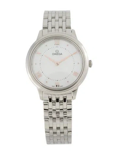 Pre-owned Omega De Ville Prestige Watch, 30mm In Multi
