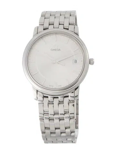Pre-owned Omega De Ville Prestige Watch, 34mm In Multi