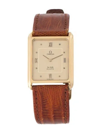 Pre-owned Omega De Ville Rivoli In Multi
