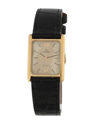 Pre-owned Omega De Ville Tank In Multicolor