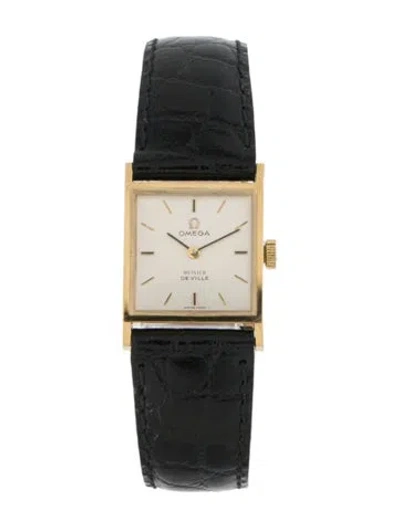 Pre-owned Omega De Ville Watch, 20mm In Multi