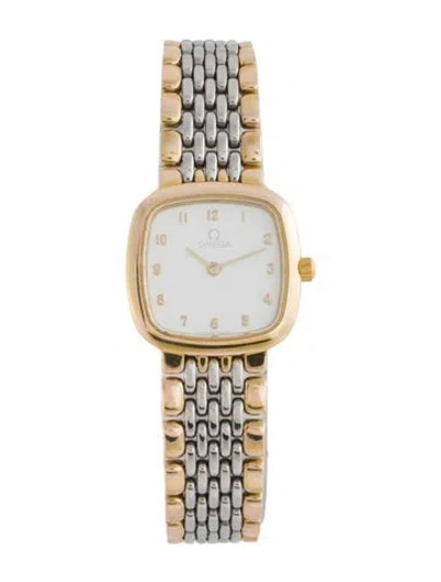 Pre-owned Omega De Ville Watch, 21mm In Multicolor