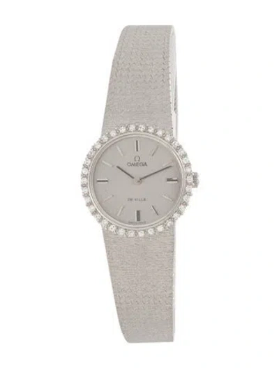 Pre-owned Omega De Ville Watch, 23mm In Multicolor