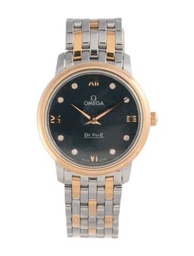 Pre-owned Omega De Ville Watch, 27mm In Multi