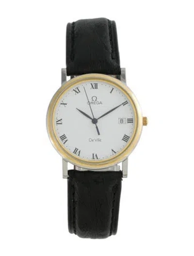 Pre-owned Omega De Ville Watch In Multi