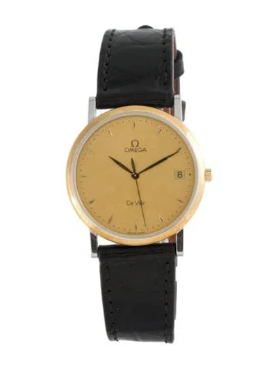 Pre-owned Omega De Ville Watch In Multi