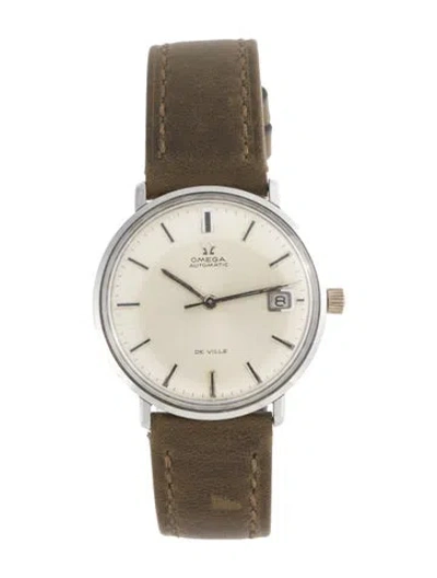 Pre-owned Omega De Ville Watch In Multi