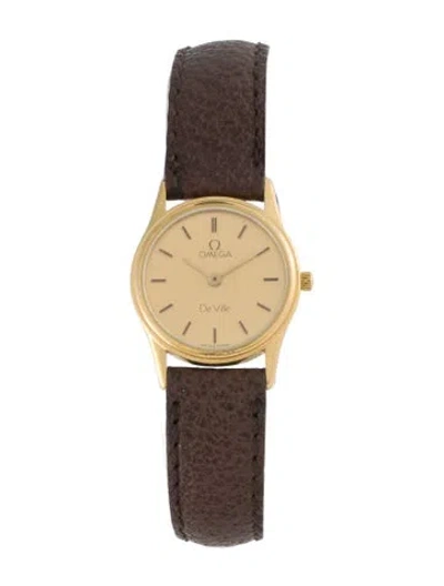 Pre-owned Omega De Ville Watch In Multi