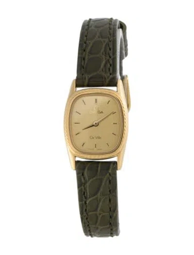 Pre-owned Omega De Ville Watch In Multi