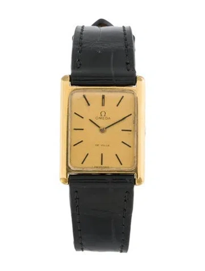 Pre-owned Omega De Ville Watch In Multi