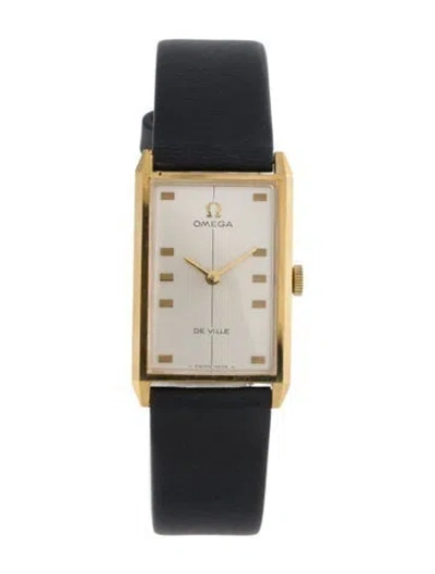 Pre-owned Omega De Ville Watch In Multi